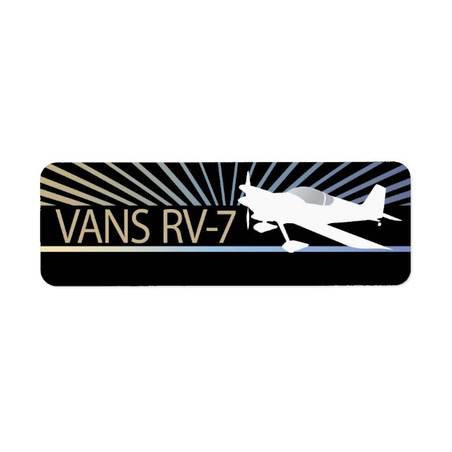 Vans RV-7 Airplane (Front)