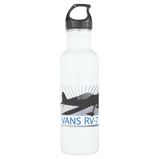 Vans RV-7 Airplane 710 Ml Water Bottle (Front)