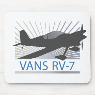 Vans RV-7 Airplane Mouse Pad