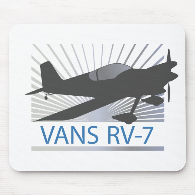 Vans RV-7 Airplane Mouse Pad (Front)
