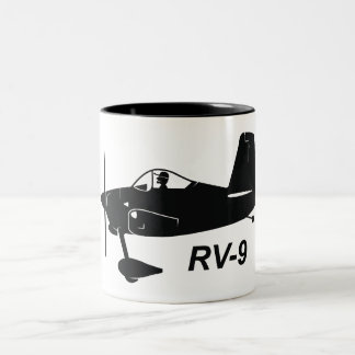 Vans RV-9 Caricature Two-Tone Coffee Mug