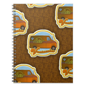 Vantacular fantastic Van Shag Pattern Notebook