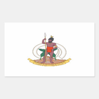 Vanuatu Coat of Arms Sticker