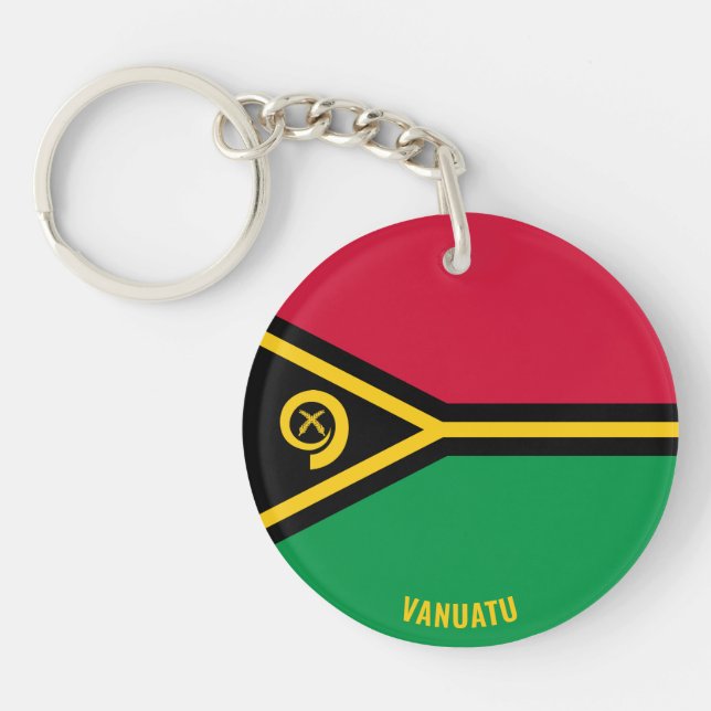 Vanuatu Drapeau charmant patriotique (Devant)