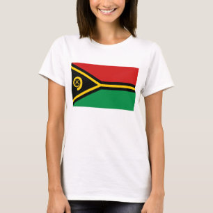 Vanuatu Drapeau x Carte T-shirt
