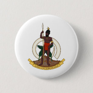 vanuatu emblem 2 inch round button