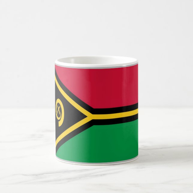 Vanuatu - Flag - Coffee Mug (Center)
