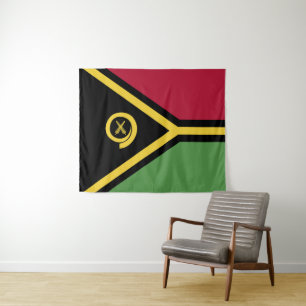 Vanuatu flag tapestry