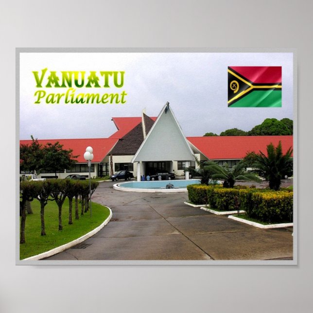 Vanuatu  Parliament - Poster (Front)