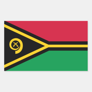 Vanuatuan Flag, Flag of Vanuatu Sticker
