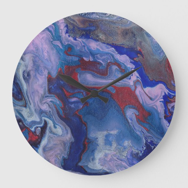 Vape Abstract Clock (Front)