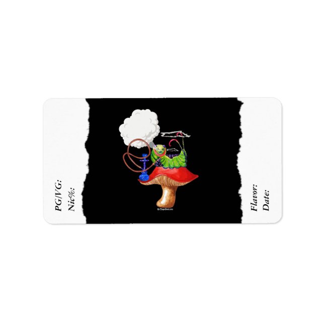 Vape | DIY E-Juice Label Hookah Vaper by VapeGoat (Front)