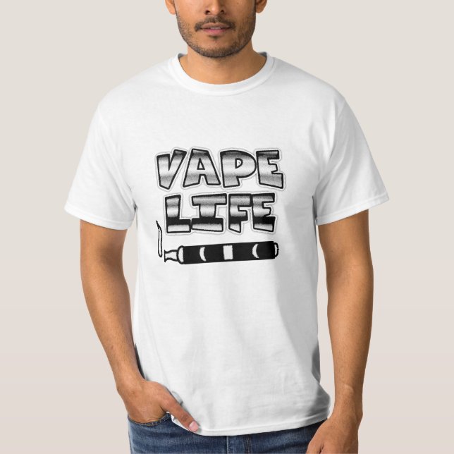 Vape Life Pro-Vaping  T-Shirt (Front)