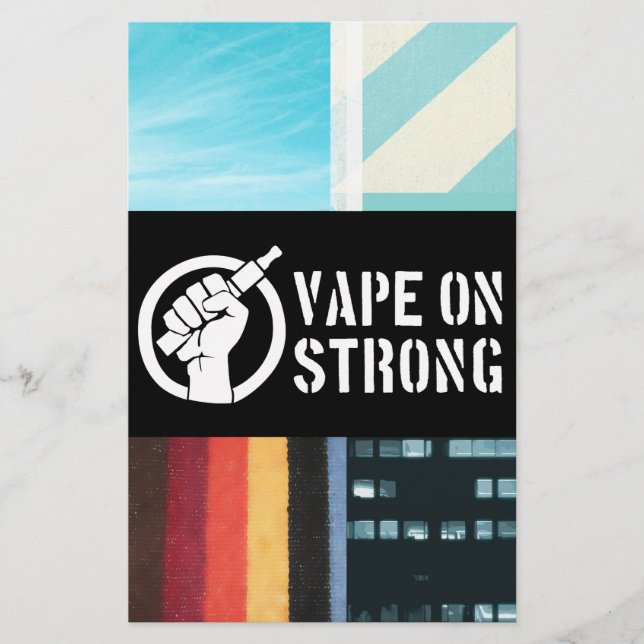 Vape On Strong Flyer (Front)
