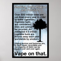 Vape on That Informational Poster