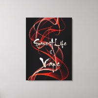 Vape Quotes Premium Wrapped Canvas