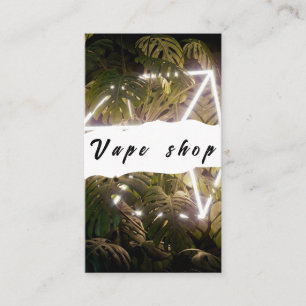 Vape Shop Fumer Carte de visite de cigarettes