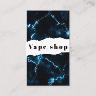 Vape Shop Fumer Carte de visite de cigarettes
