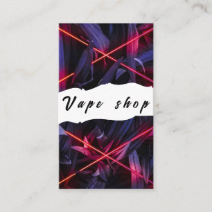 Vape Shop Fumer Carte de visite de cigarettes