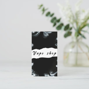 Vape Shop Fumer Carte de visite de cigarettes