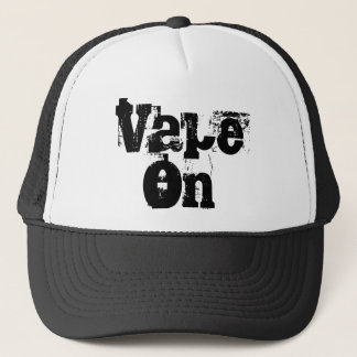 Vape sur le casquette de camionneur
