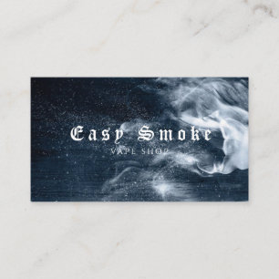 Vape Vape de fumée d'hiver Carte de visite