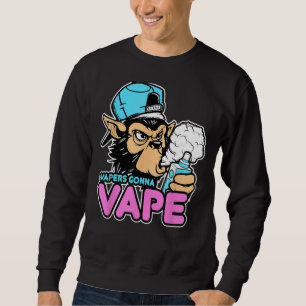 Vapers Gonna Vape Gorilla Vape Tee