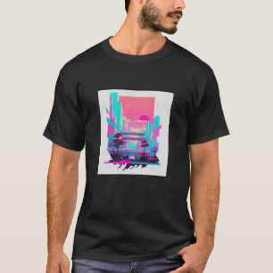 Vaperwave Aesthetic Glitch Retrowave Synthwave  11 T-Shirt