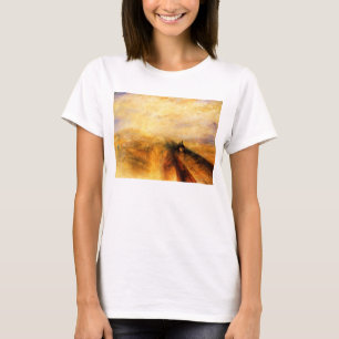 Vapeur de pluie de JMW Turner et T-shirt de