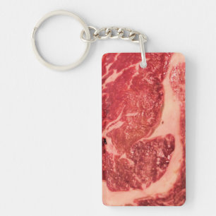Vapeur de Ribeye de viande crue