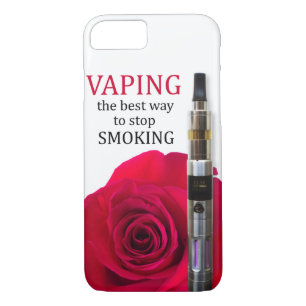 Vaping and rose flower Case-Mate iPhone case