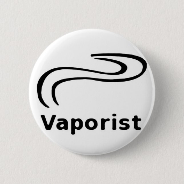 Vaporist 2 Inch Round Button (Front)
