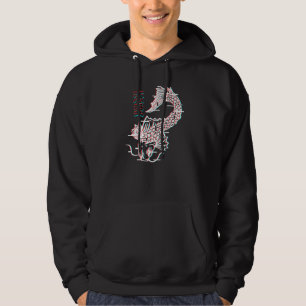 Vaporwave Aesthetic Japanese Koi Fish Hoodie