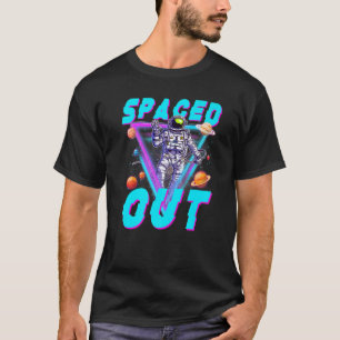 Vaporwave Astronaut Spaced Out Aesthetic Outer Spa T-Shirt