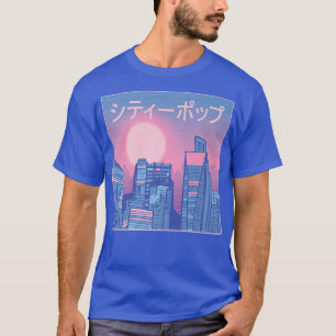 Vaporwave Lofi Hip Hop Synthwave Japan Retro Sunse T-Shirt