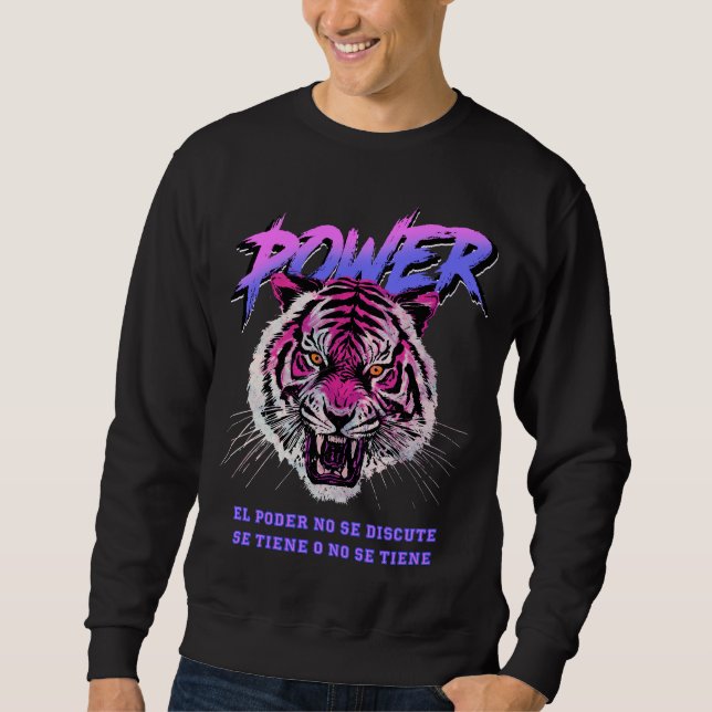 Vaporwave Power Philosophy Sweatshirt (Front)