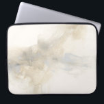 Vapour Laptop Sleeve<br><div class="desc">Vapour III by June Erica Vess. Features a muted yellowish gold abstract design.</div>