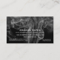 Vapour Vape Plume of Smoke Black & White
