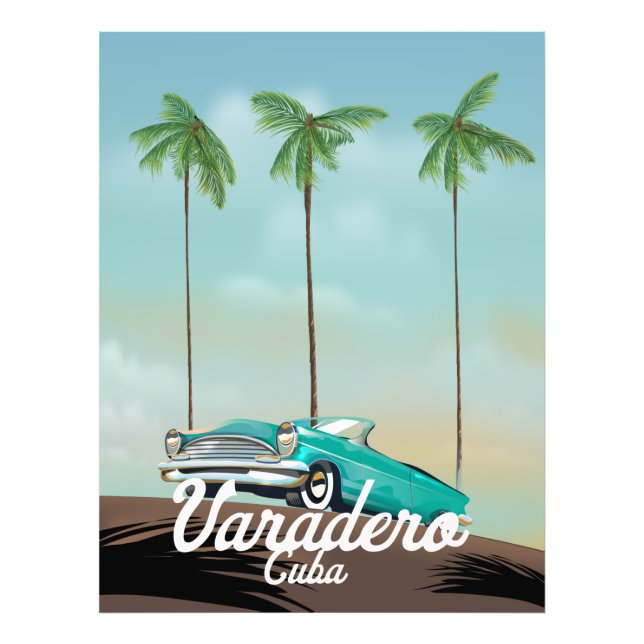 Varadero Cuba Travel poster (Front)