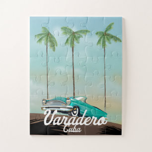 Varadero Cuba Travel poster Jigsaw Puzzle