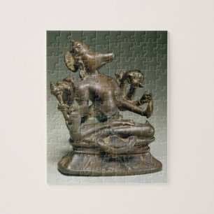 Varaha, Gurjara Pratihara, Tamil Nadu (bronze) Jigsaw Puzzle