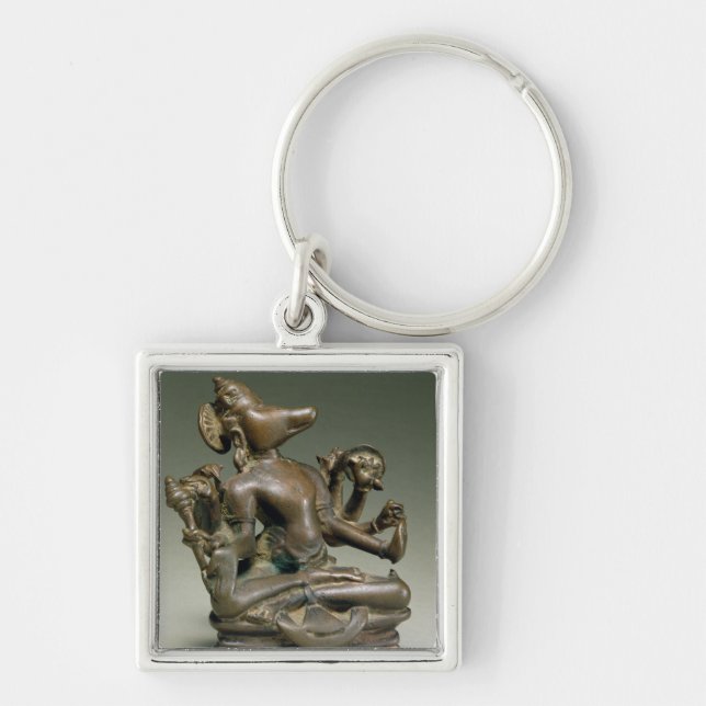 Varaha, Gurjara Pratihara, Tamil Nadu (bronze) Keychain (Front)