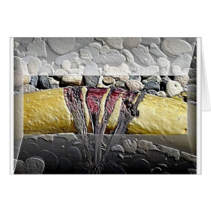 Varech peint par carte