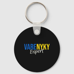 Varenyky Expert Support Ukraine Flag Ukrainian Lov Keychain