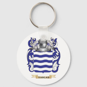 Vargas Family Crest (Coat of Arms) Keychain