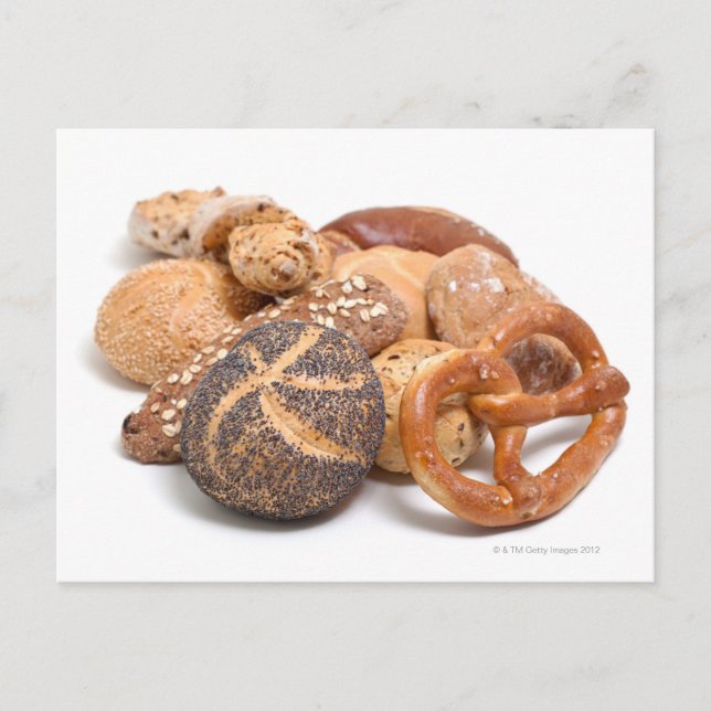 variation of baked goods postcard (Front)