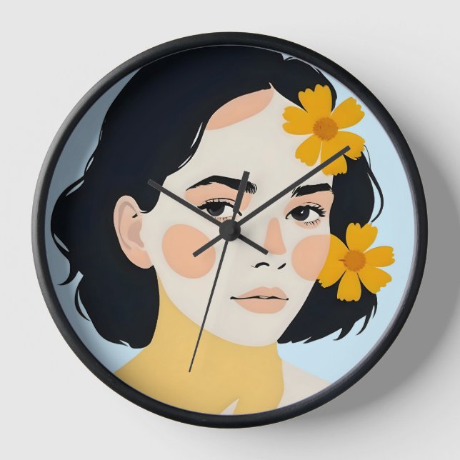 Variegated Human Clock (Front)