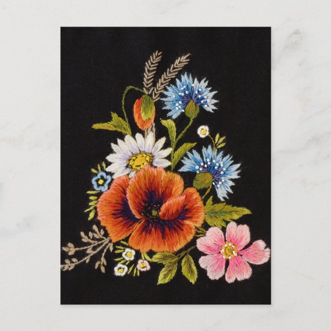 Varies Flower Postcard (Front)