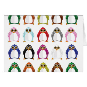 Variété de pingouin