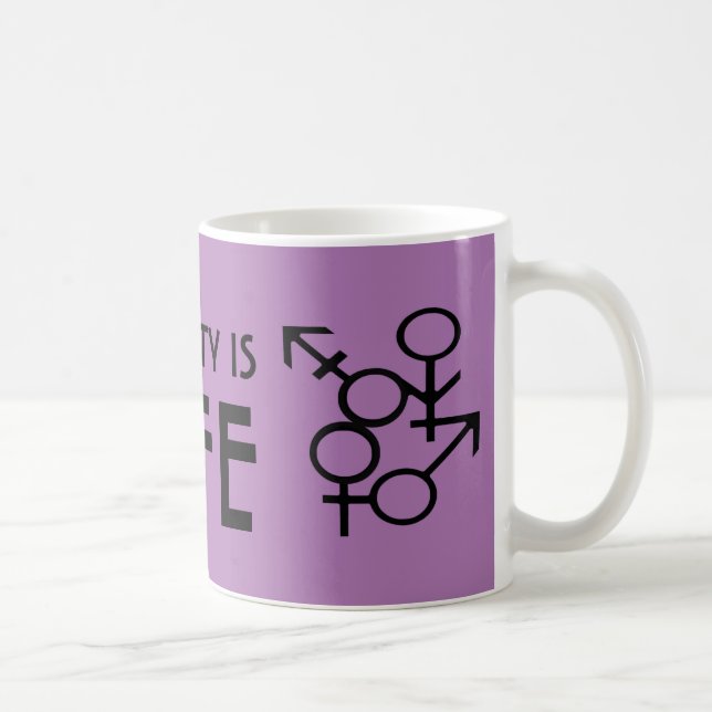 Variety is Life  Coffee Mug (Right)